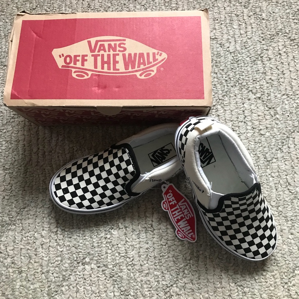 Little Boys Vans sneakers (size 13)